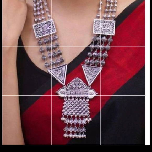 Necklace with earrings - Picture 1 of 4